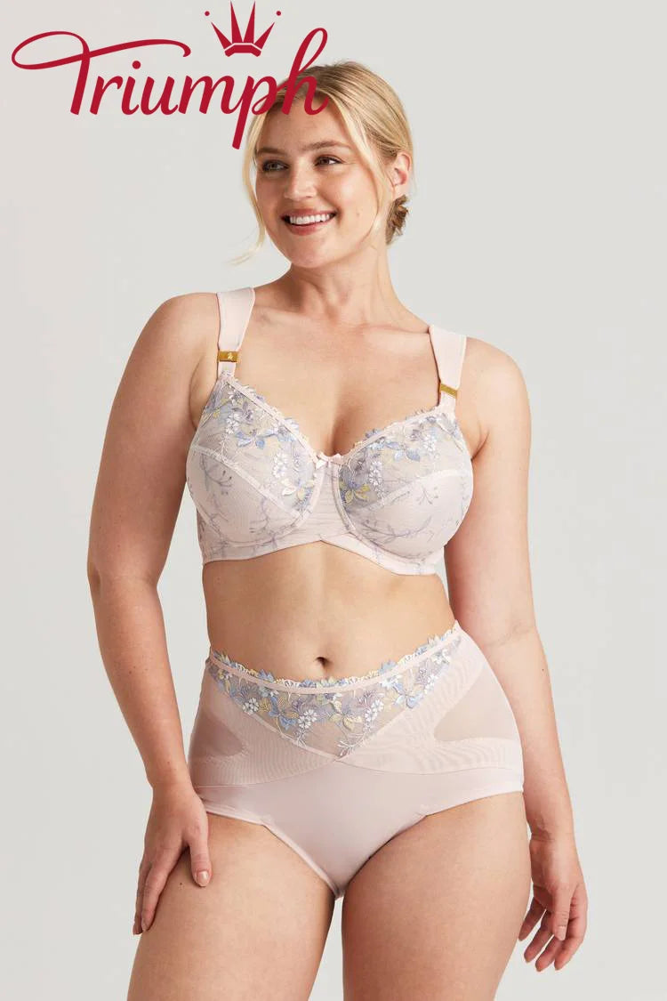 Triumph - 3 db. (75A-120H) 💝- Romantikus dupla melltartó hímzéssel