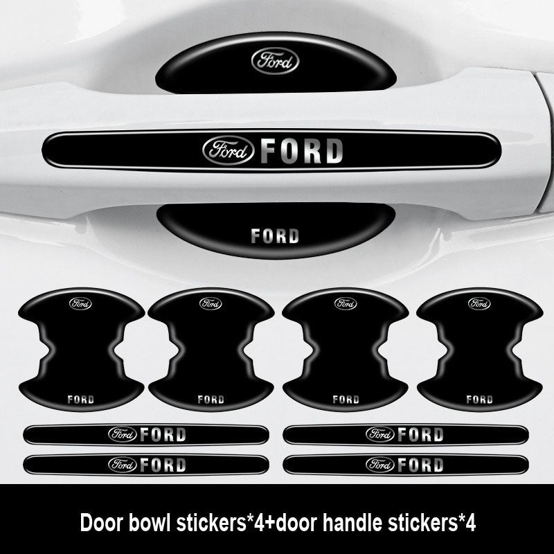 Sűrűsített autóajtó ragasztó logóval ✨8 db✨