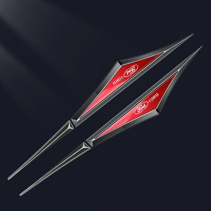 Kreatív horganyzott fém autómatricák✨2 db✨