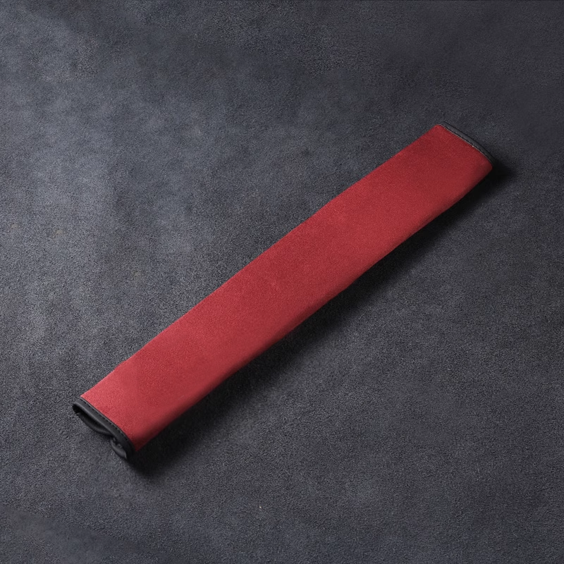 Selyemleather biztonsági övhuzat - nyakvédelemmel és logós opcióval