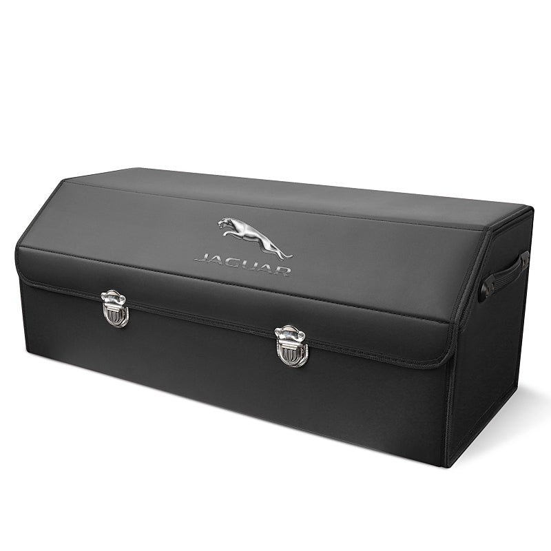 Bőr tárolórekesz az autó csomagtartójába