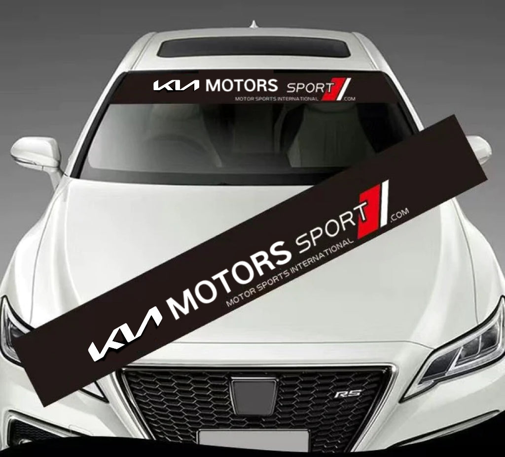 🔥Autó napellenző matrica