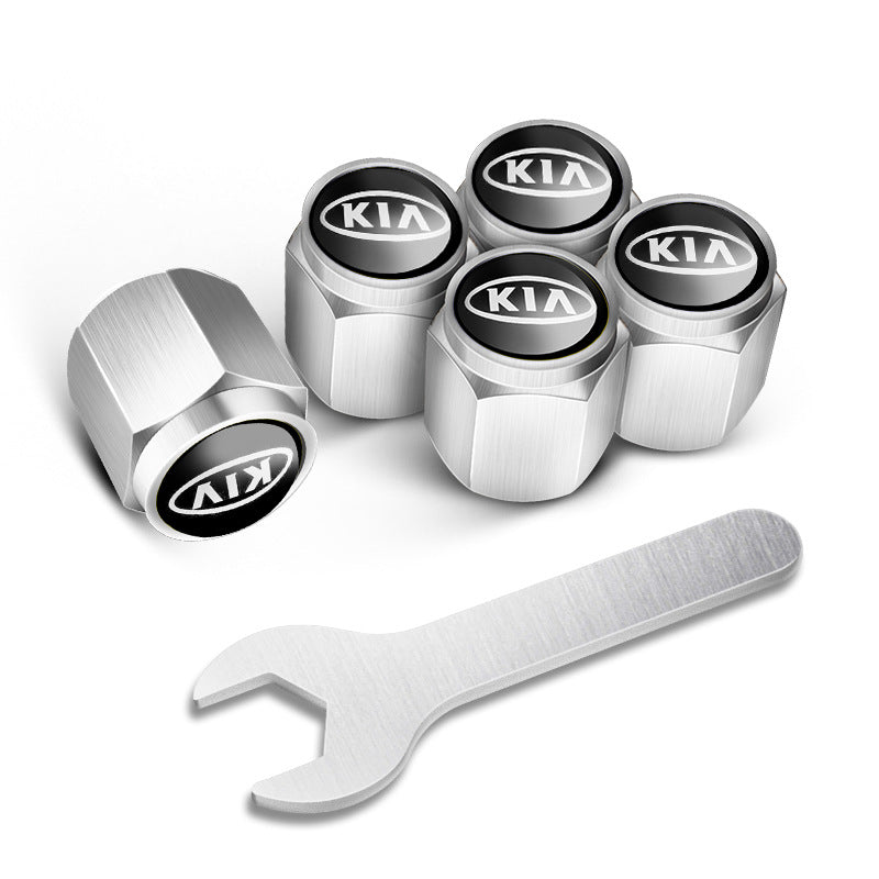 🔥Szelepkupakok autógumikhoz (5 db + 1 villáskulcs)