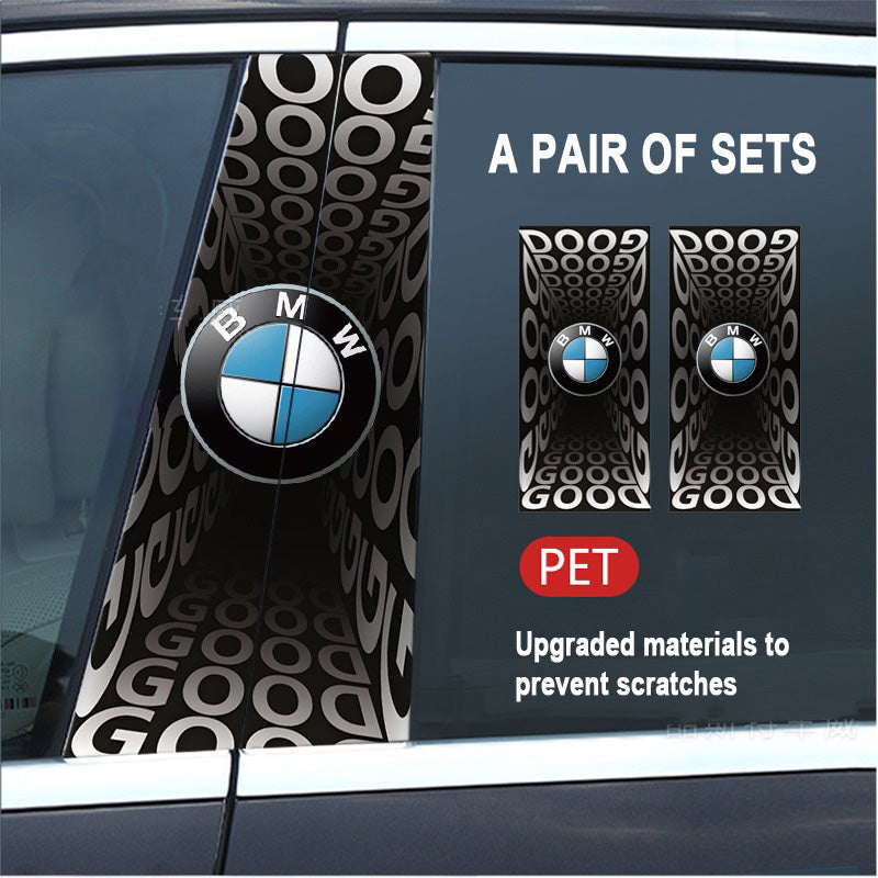 🔥Kiárusítás🔥2025-ös autó kreatív B-oszlop módosító HD védőfólia (2 db)