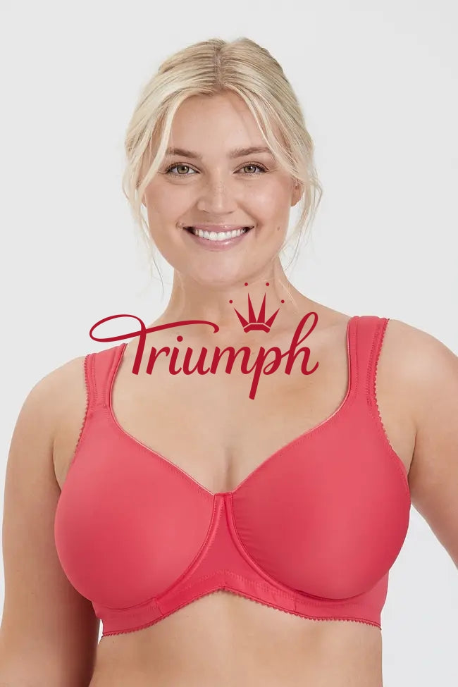 Triumph - (3 db-os) Egyszerű, teljes kosaras push-up melltartó