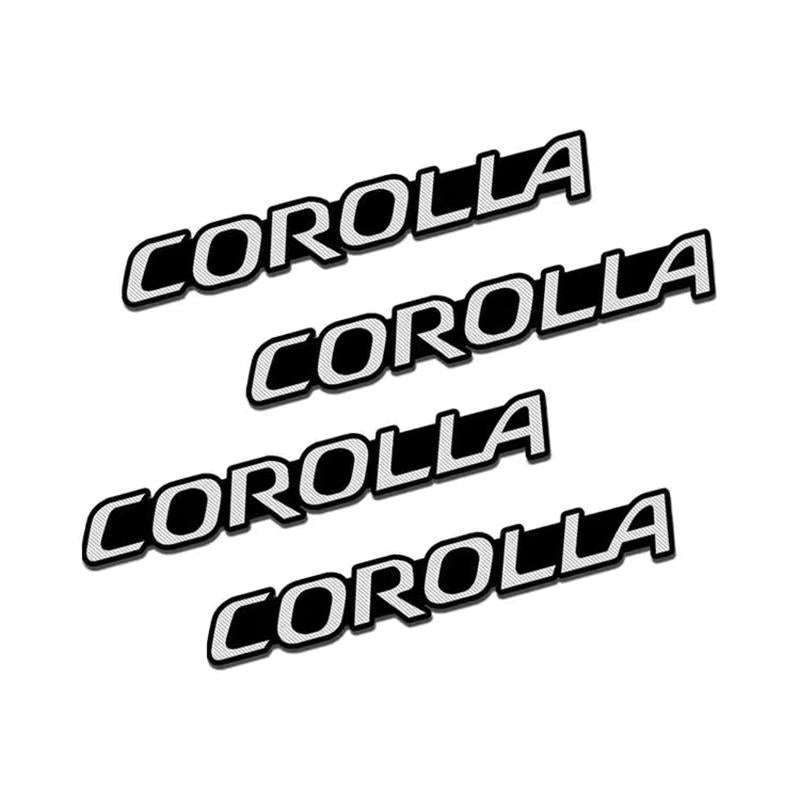 Forró Akció ✨50% kedvezmény ✨3D Kreatív Autó Logó Dekoratív Matricák 🎉4 db🎉