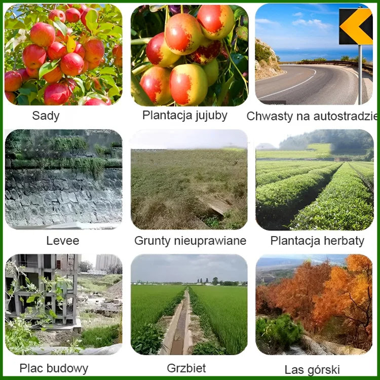 Hatékonyan irtja a gyomokat, nem károsítja a talajt, egy palack 3-5 m-re elegendő.