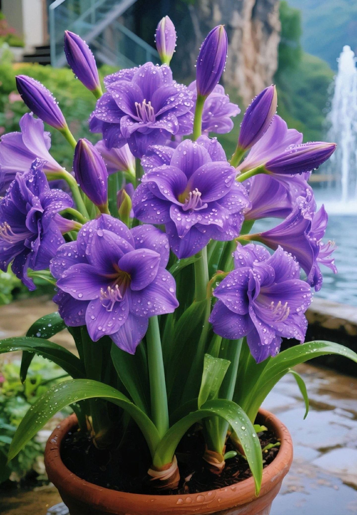 Illatos amarillisz hagymái dupla szirmokkal