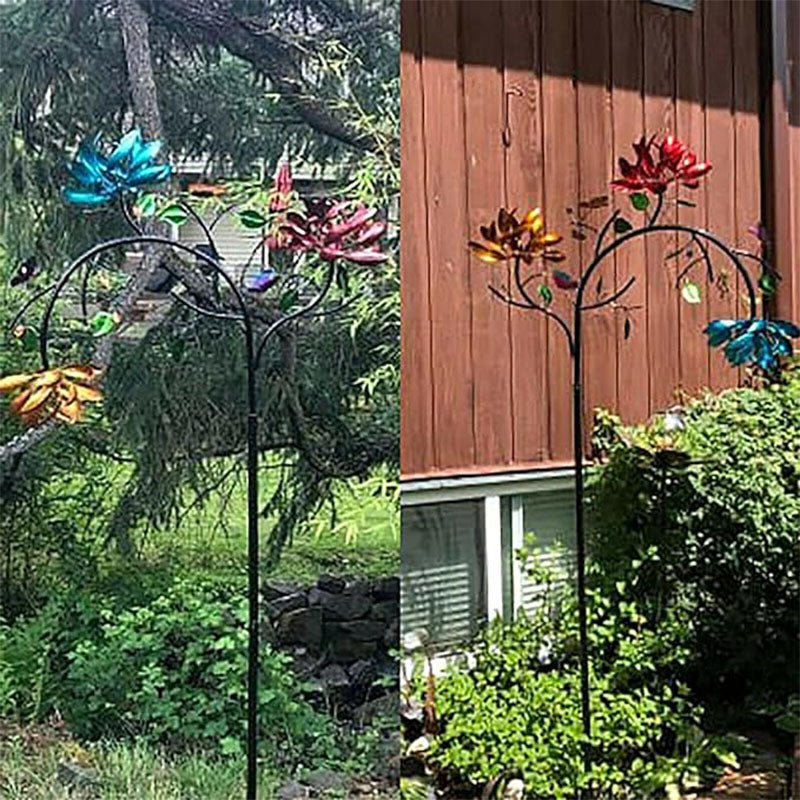 🎁2025 Forró eladás🎁💥- Gyönyörű nyári többszínű virágok Szélforgató