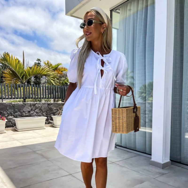 💕 Puffos Ujjú Ruha Masnival Elöl Tiszta Színben