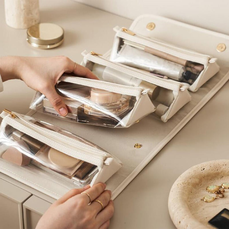 💄Hordozható, vízálló kozmetikai táska