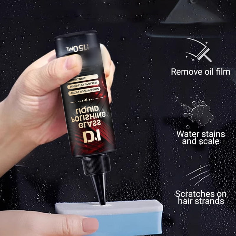 🚘Polírozó és ápoló folyadék az autóablakok karcolásainak eltüntetésére💦