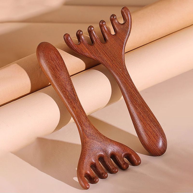 Meridian masszázsfésű hatkarmú