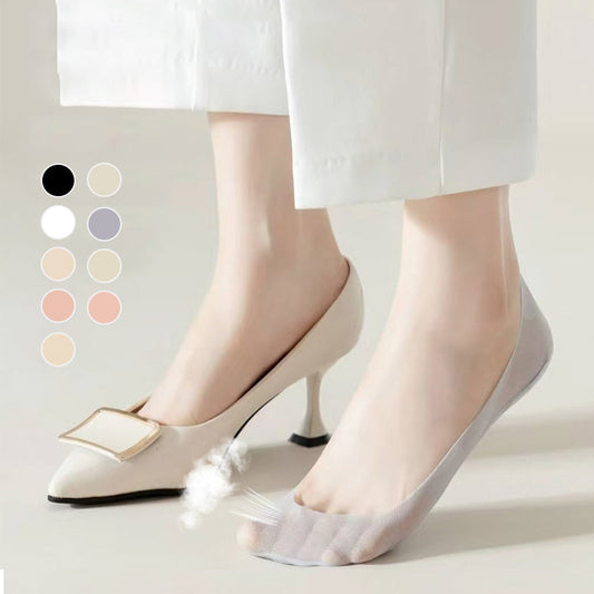 🔥Nyári Akció 🔥 Női Áttetsző Hálós, Alacsony Dekoltációjú, Láthatatlan Hálós Zokni