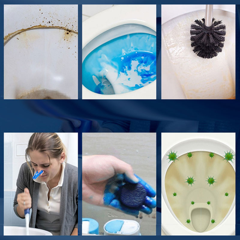 Citrom illatú WC-csésze tisztító tabletták【🔥Vásároljon 1-et, kapjon 2-t ingyen】