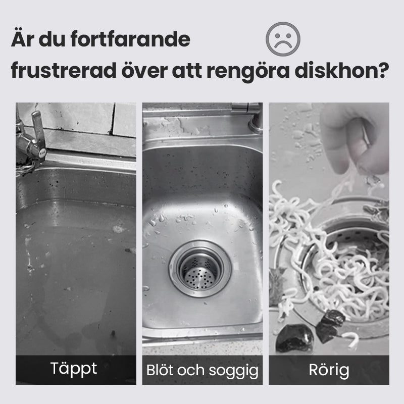 Praktikus hulladékgyűjtő a konyhai mosogatóhoz