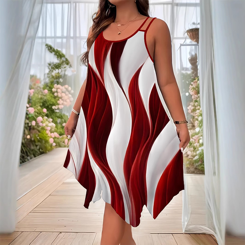 Divatos női midi ruha