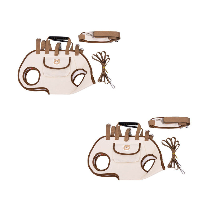 Hordozható, lélegző kisállat hátizsák