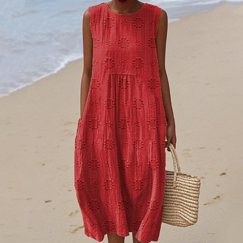 Női lezser ujjatlan ruha