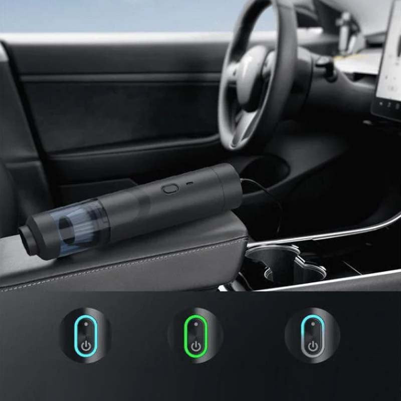 🥇Hordozható autós porszívó nagy szívóteljesítménnyel🌪️