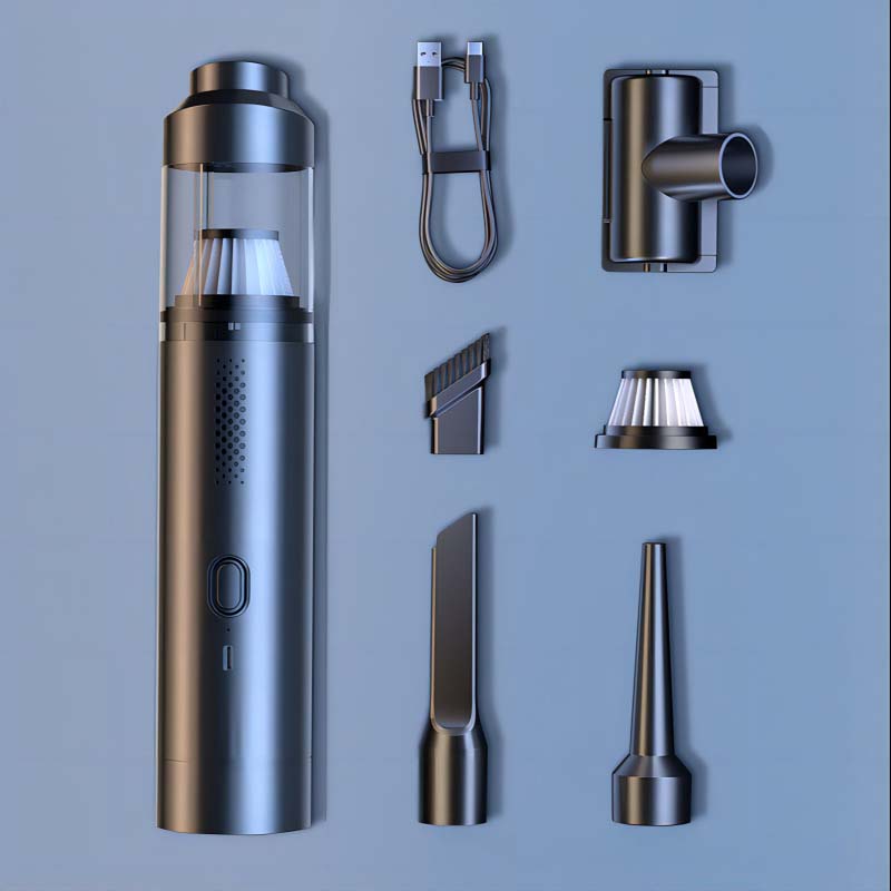 🥇Hordozható autós porszívó nagy szívóteljesítménnyel🌪️