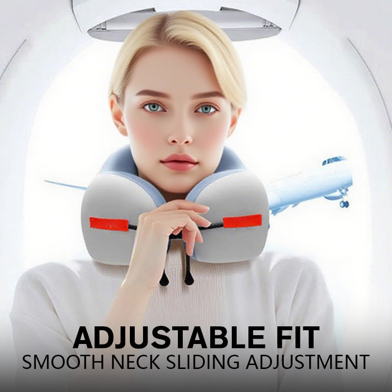 😴U-alakú memóriahabos nyakpárna