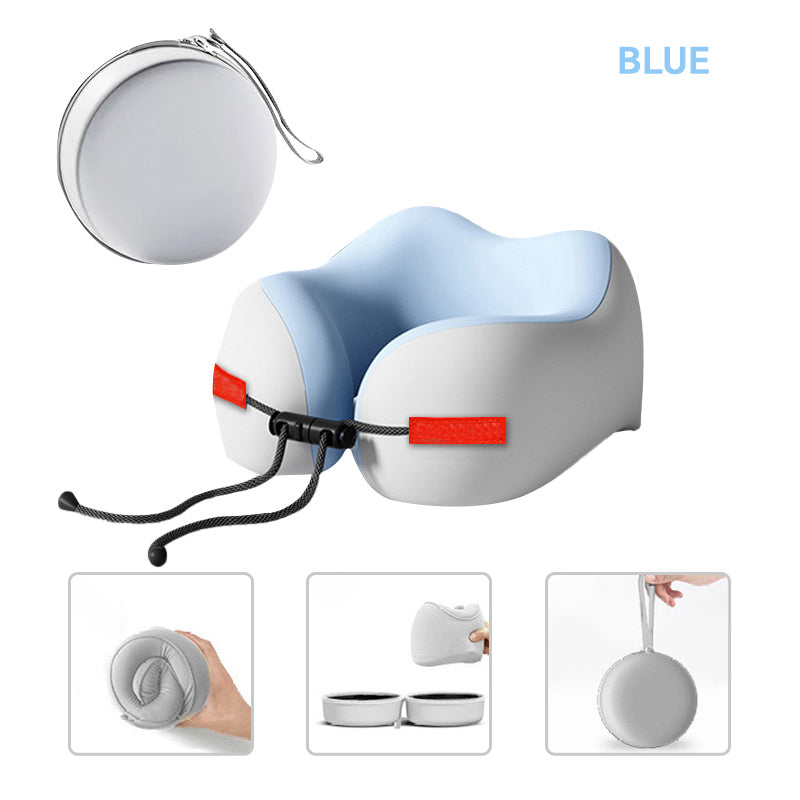 😴U-alakú memóriahabos nyakpárna