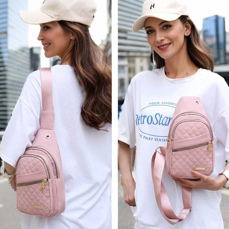 Nagy kapacitású vízálló mellkasi táska