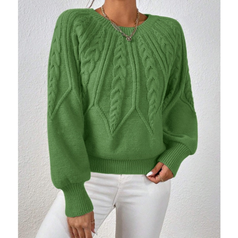 【S-2XL】✨Női lezser hosszú ujjú kötött blúz