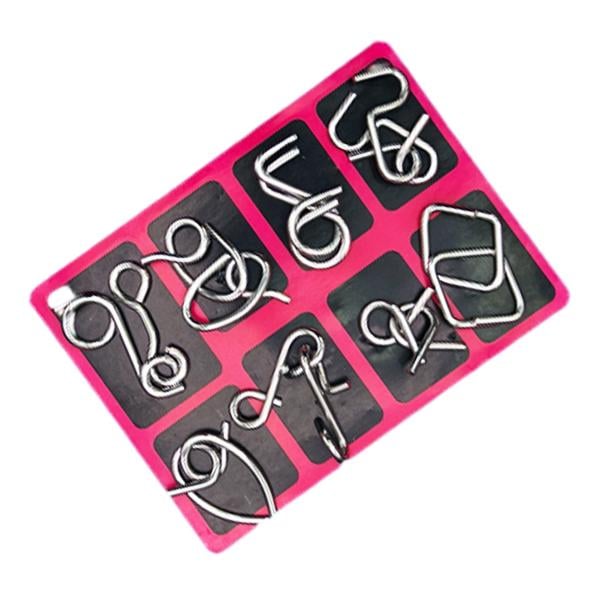 🔥Oktató jellegű intellektuális játékok IQ játékok, fém fejtörők