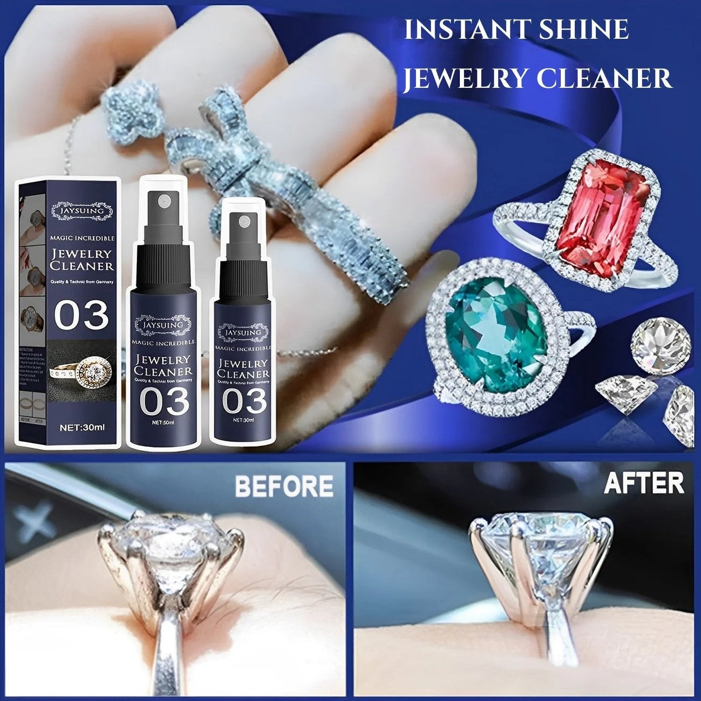 🤩 Ékszer tisztító spray - Restore Shine ✨