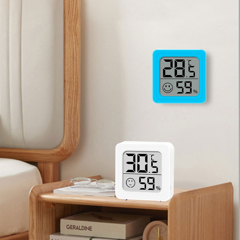 🌡️Precíz 2 az 1-ben hőmérséklet- és páratartalom-mérő digitális kijelzővel⏰