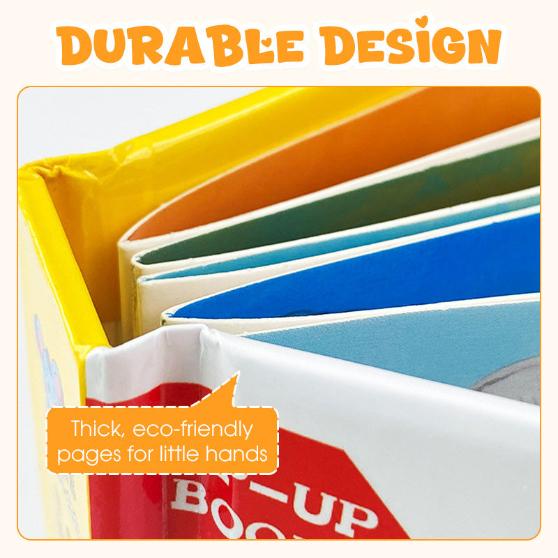 ✨【Gyerekkönyv 3D-s állatokkal - interaktív tanulási segédeszköz a legkisebbeknek】✨