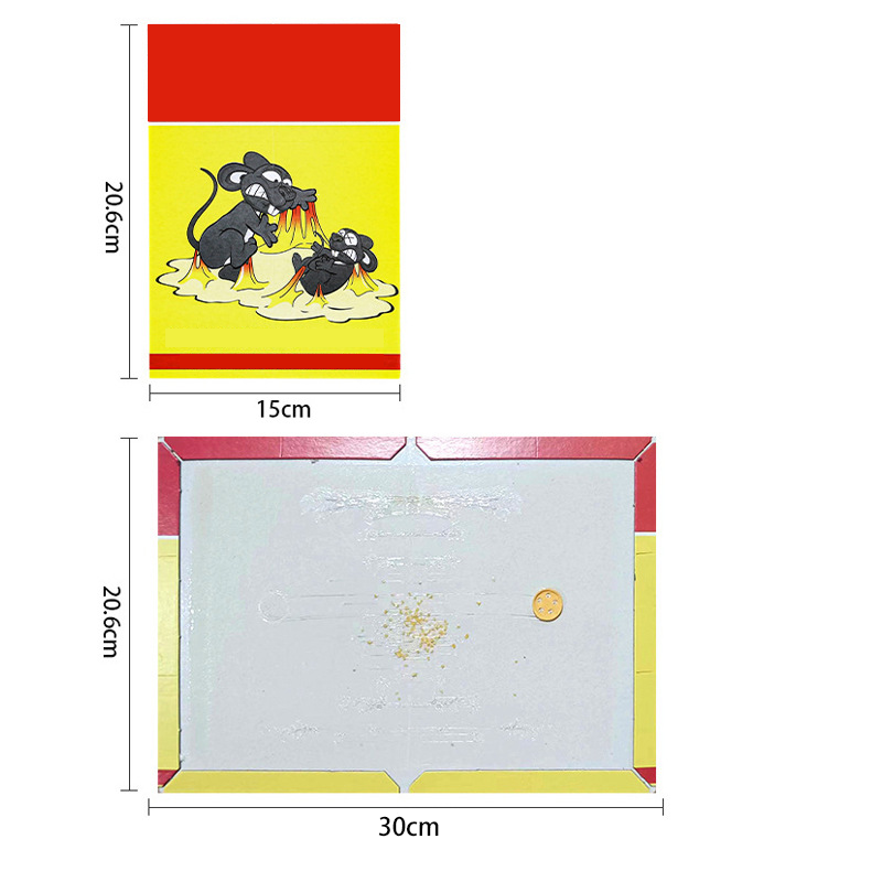 Extra nagy patkányragasztó csapdák